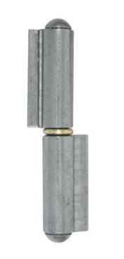 Paumelle de grille roulée lame courte 140x11 TORBEL - Bague laiton - GRLC140