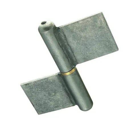 Paumelle de grille lame au centre acier TORBEL - H.80 Ø40 mm - GSNR080