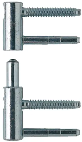 Réglabille n°82 Ø16x85 zingué argent LA FLORIDA réglable tri direction - Broche 45mm Vis 49mm - 182RN1AM.01