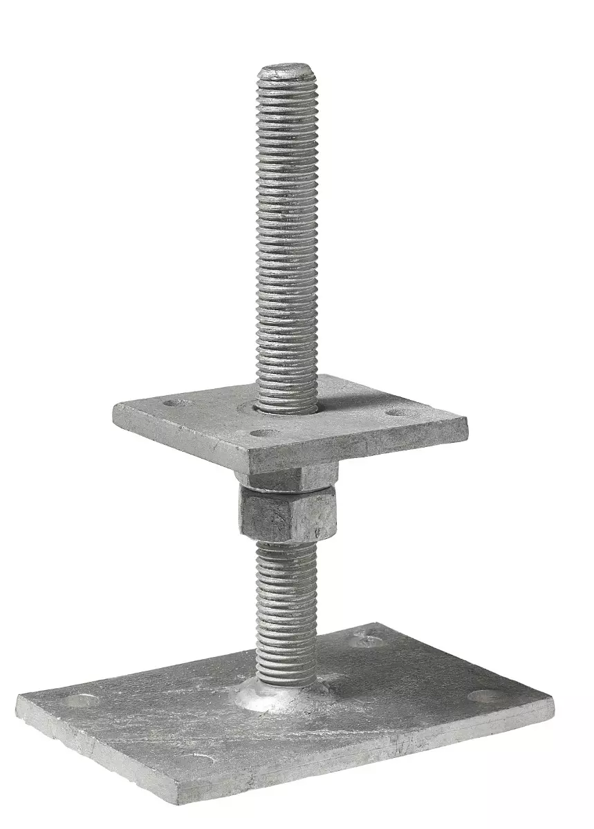 Pied de poteau réglable PB Hauteur 40-200 mm SIMPSON PPB80G