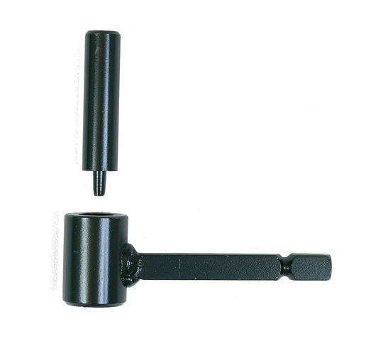 Gond portail pierre Ø14 cataphorèse noir ING FIXATIONS - Queue carrée 10x80 - A000210