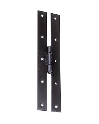 Paumelle en T - L200 - Noir - HautDroit