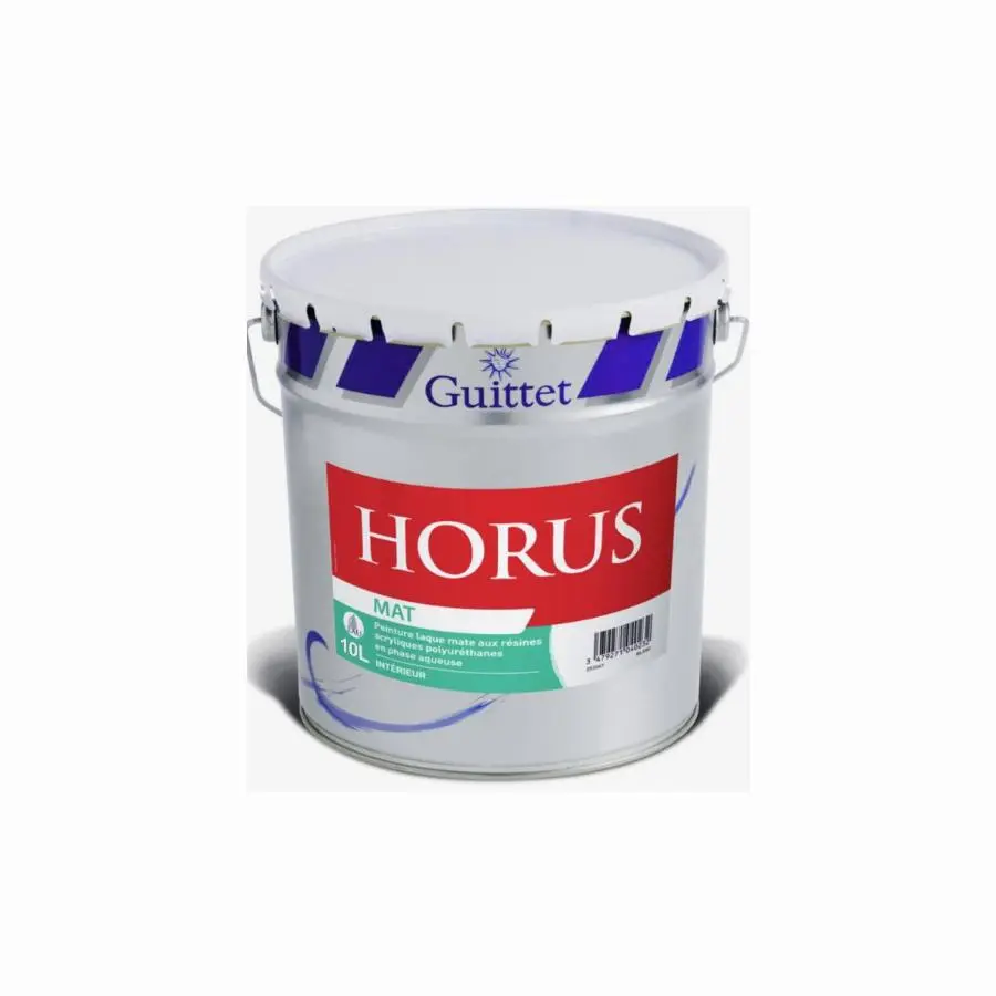 Peinture-laque Horus Mat GUITTET 10L Blanc - 12193