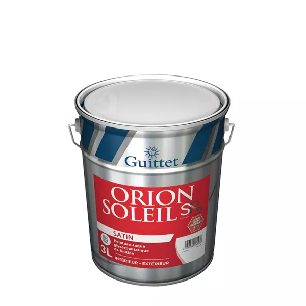 Peinture glycéro satin Orion Soleil Sr Blanc 3L GUITTET - 28568
