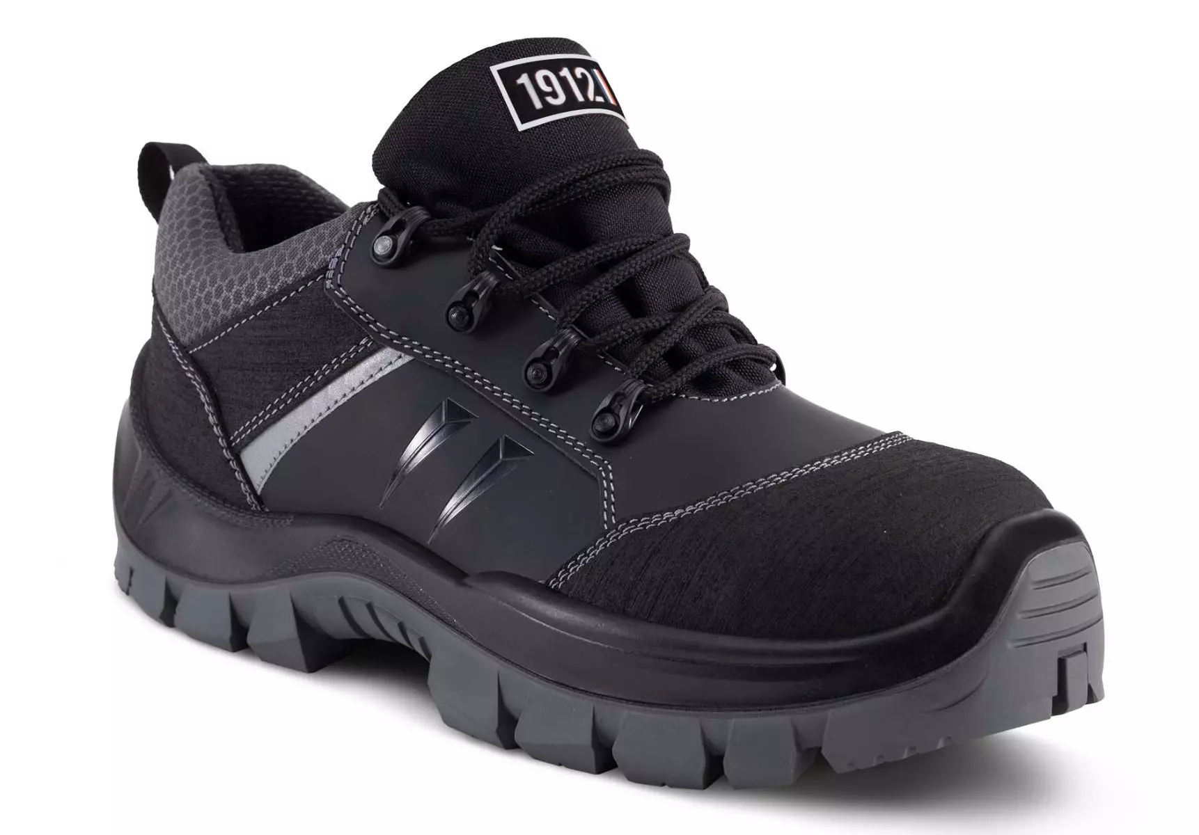Chaussures de sécurité basse Pepper S3L HI CI FO LG SR - Taille 42 - Noir - GASTON MILLE - PBNO342