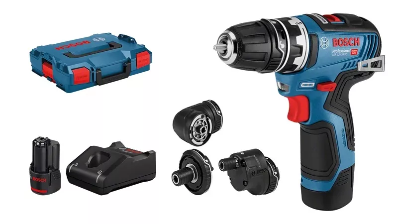Perceuse visseuse sans fil GSR 12V-35 FC BOSCH PRO + 2 batt. 3.0Ah + L-Boxx - 06019H3000 Perceuse visseuse sans fil GSR 12V-35 FC BOSCH PRO + 2 batt. 3.0Ah + L-Boxx - 06019H3000