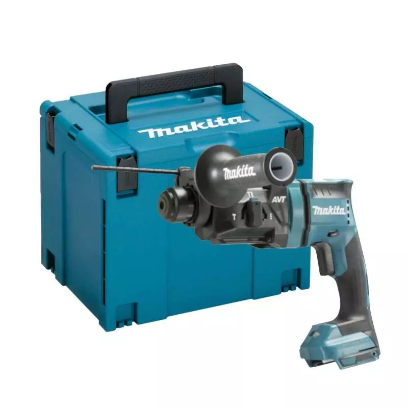 Perfo-burineur SDS-Plus 18 V Li-Ion 18 mm MAKITA - sans batterie ni chargeur - en coffret - DHR182ZJ Perfo-burineur SDS-Plus 18 V Li-Ion 18 mm MAKITA - sans batterie ni chargeur - en coffret - DHR182ZJ