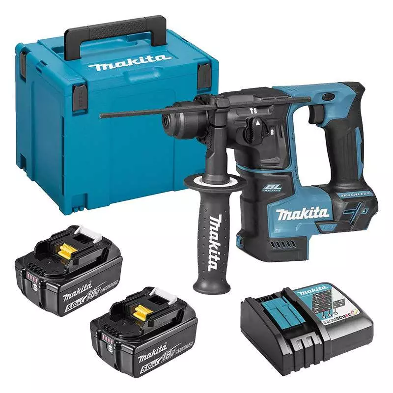 Perforateur SDS+ 10.8V Li-ion MAKITA - Ø16mm - 2 batteries + 1 chargeur rapide + malette transport - HR166DSMJ Perforateur SDS+ 10.8V Li-ion MAKITA - Ø16mm - 2 batteries + 1 chargeur rapide + malette transport - HR166DSMJ