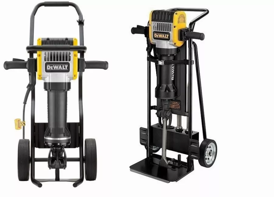 Marteau piqueur démolisseur hexagonal 2100W 30Kg DEWALT + chariot - D25981K