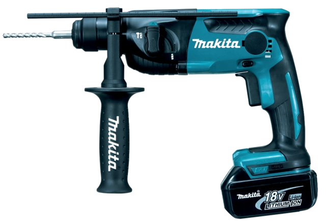 Perforateur SDS+ 18V MAKITA - Li-ion 4Ah - 16 mm profondeur - DHR165RMJ Perforateur SDS+ 18V MAKITA - Li-ion 4Ah - 16 mm profondeur - DHR165RMJ