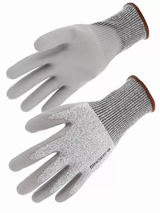 Gant anti coupure PEHD - SINGER - Jauge 13 T.10 PHS5PU10 Gant anti coupure PEHD - SINGER - Jauge 13 T.10 PHS5PU10