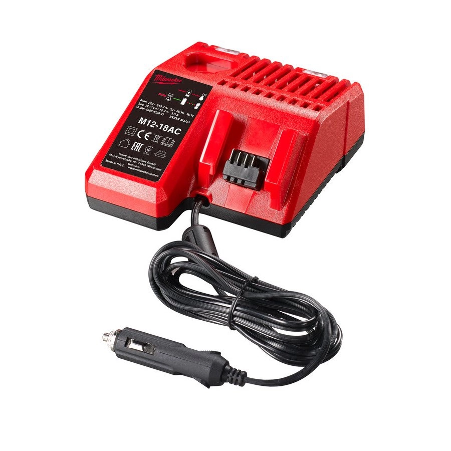 Chargeur allume cigare M12-18 AC MILWAUKEE - 4932459205