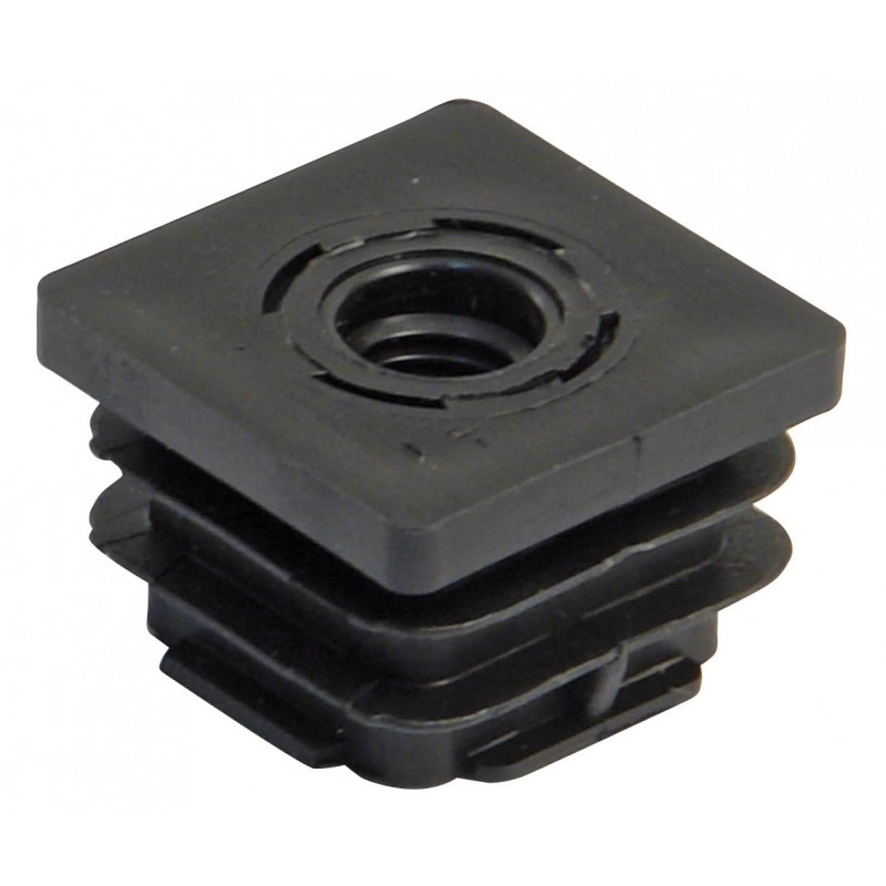 Embout carrée AVL - plastique et filetée M10 40x40 - 37540/10 Embout carrée AVL - plastique et filetée M10 40x40 - 37540/10
