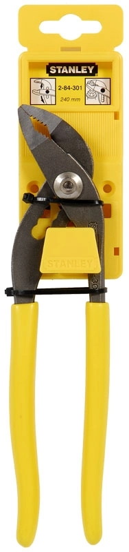 Pince multiprise gainée PVC jaune STANLEY 240 mm - 2-84-301 Pince multiprise gainée PVC jaune STANLEY 240 mm - 2-84-301