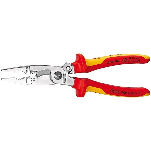 Pince pour installation électrique KNIPEX - 1396200 Pince pour installation électrique KNIPEX - 1396200