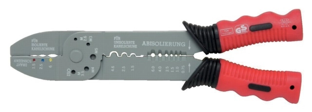 Pince à sertir pour cosses pré-isolées KS TOOLS 220 mm - 115.1231 Pince à sertir pour cosses pré-isolées KS TOOLS 220 mm - 115.1231