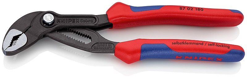 Pince multiprise cobra 180 mm KNIPEX ouverture 36 - Ø42 mm - 8701180 Pince multiprise cobra 180 mm KNIPEX ouverture 36 - Ø42 mm - 8701180