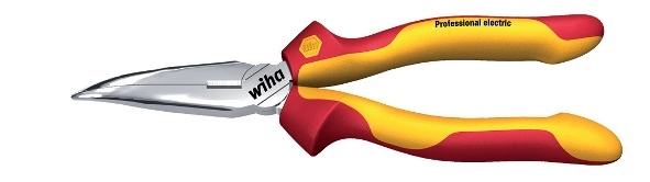Pince demi-ronde courbe Professional electric VDE WIHA 200 mm - 26729 Pince demi-ronde courbe Professional electric VDE WIHA 200 mm - 26729
