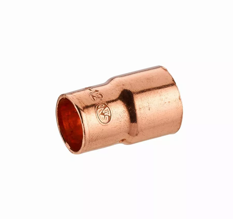 Manchon cuivre à souder double femelle réduit NOYON & THIEBAULT - Ø 18 mm - Ø 14 mm - 929-1814L1