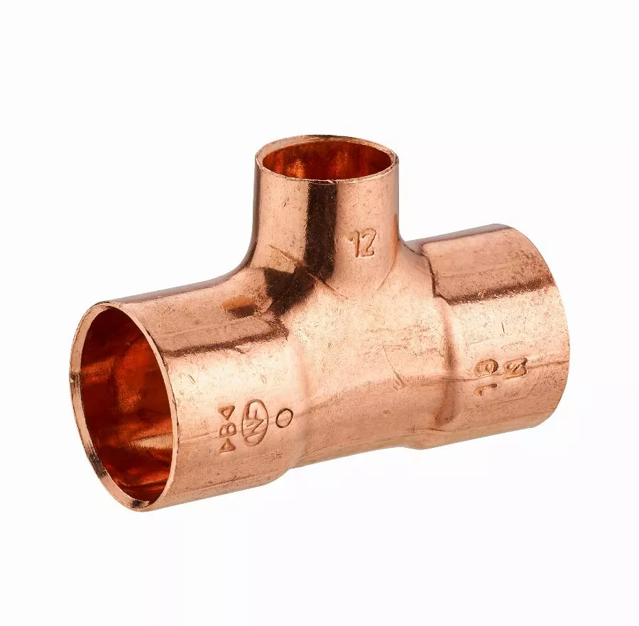 Té cuivre à souder femelle réduit NOYON & THIEBAULT - Øs 16-14-16 mm - 974-161416L1