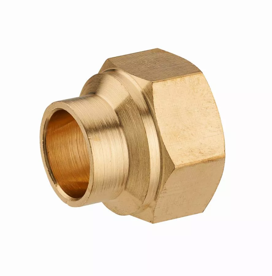 Manchon laiton à visser femelle F1/2' (15x21) NOYON & THIEBAULT - à souder - Ø 14 mm - 1122-1514L1