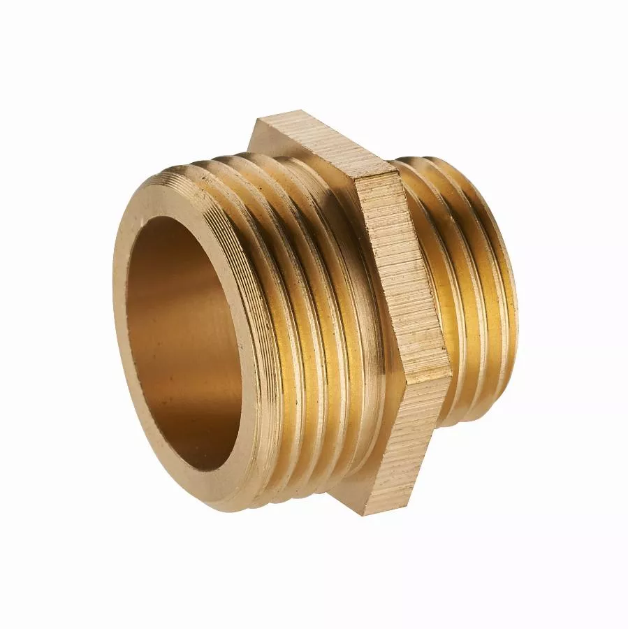 Mamelon laiton double mâle réduit M3/4' (20x27) NOYON & THIEBAULT - M1/2' (15x21) - 190-2015L1