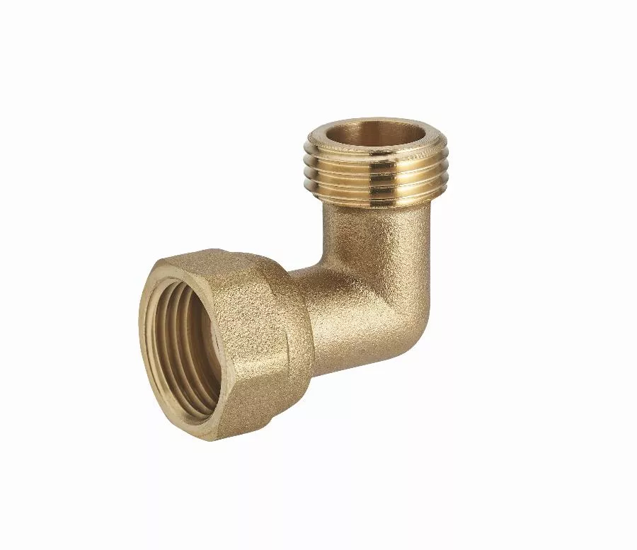 Coude laiton mâle femelle écrou libre MF3/8 (12x17) NOYON & THIEBAULT - 803730