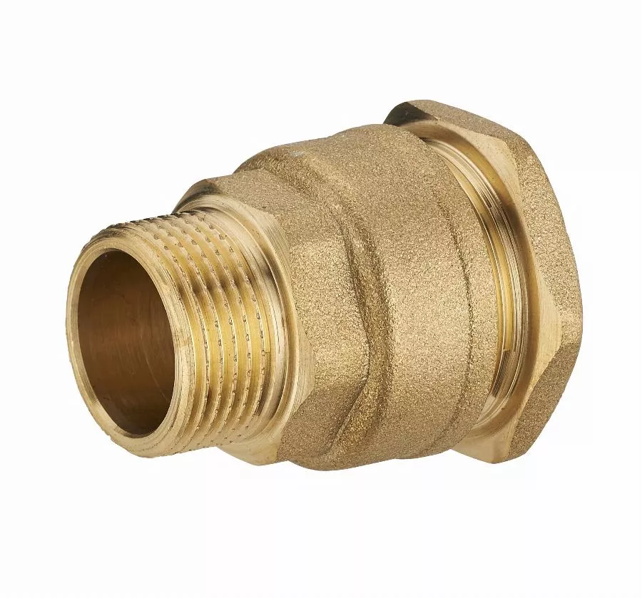 Raccord laiton pour tuyau polyéthylène mâle M1/2' (15x21) NOYON & THIEBAULT - Ø 20 mm - 1726-2015L1