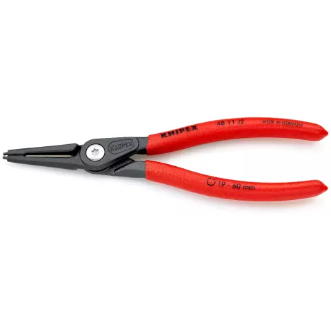 Pince de précision KNIPEX pour circlips extérieurs d'arbre  - L 180 mm - 49 11 A2