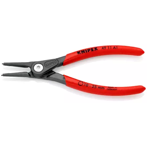 Pince de précision KNIPEX pour circlips extérieurs d'arbre - L 140 mm - 49 11 A1 Pince de précision KNIPEX pour circlips extérieurs d'arbre - L 140 mm - 49 11 A1