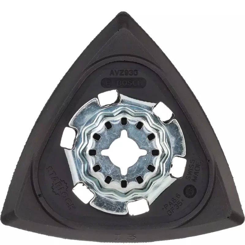 Plateau Delta de ponçage Starlock PRO , Ø93mm , AVZ93G - BOSCH - 2608669125 Plateau Delta de ponçage Starlock PRO , Ø93mm , AVZ93G - BOSCH - 2608669125