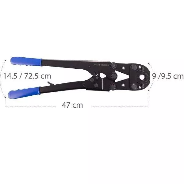 Pince à sertir PER/ Multicouche NOYON & THIEBAULT Ø profil TH 12-16-20-26 mm - 380100 Pince à sertir PER/ Multicouche NOYON & THIEBAULT Ø profil TH 12-16-20-26 mm - 380100