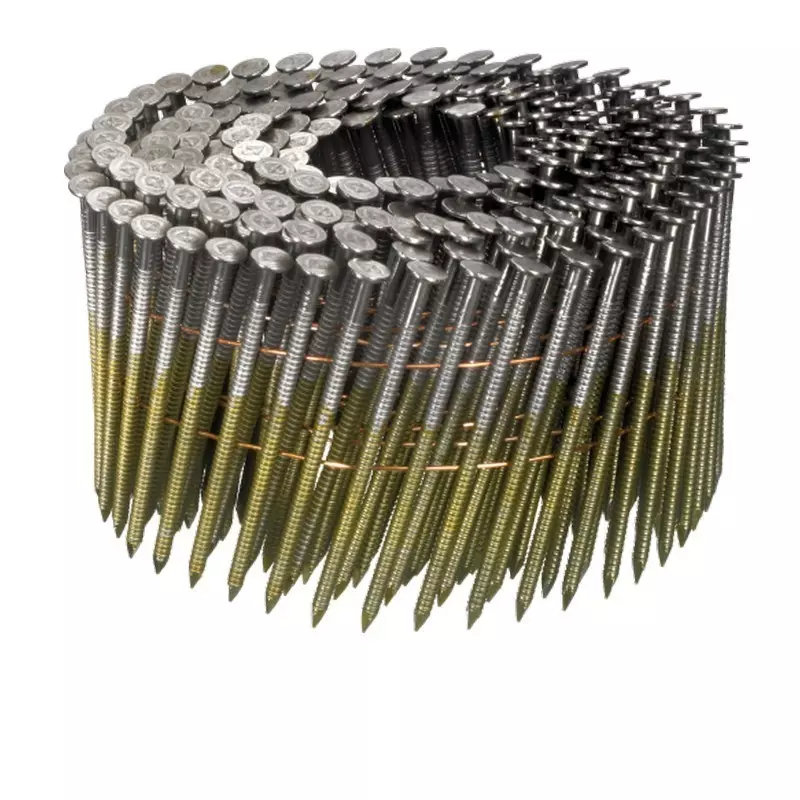 Pointes 16° 2.5x68 mm - Annelées Galvanisées en rouleaux plats fil métal - Carton de 7200 clous - ARCA - SPR2568AG Pointes 16° 2.5x68 mm - Annelées Galvanisées en rouleaux plats fil métal - Carton de 7200 clous - ARCA - SPR2568AG