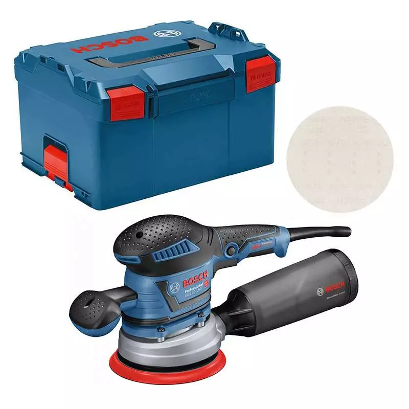 Ponceuse excentrique GEX 40-150 Professional - BOSCH - Avec L-BOXX - 060137B201 Ponceuse excentrique GEX 40-150 Professional - BOSCH - Avec L-BOXX - 060137B201
