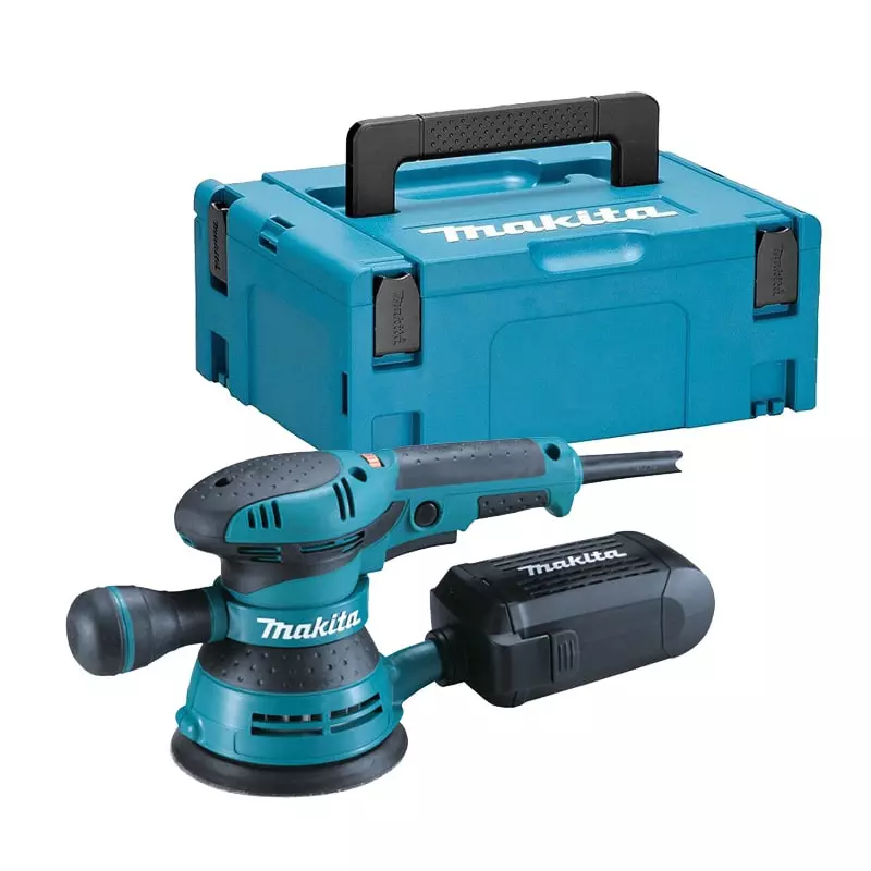 Ponceuse excentrique 300W Ø125 MM - MAKITA  - avec 1 Abrasif - MakPac - BO5041J