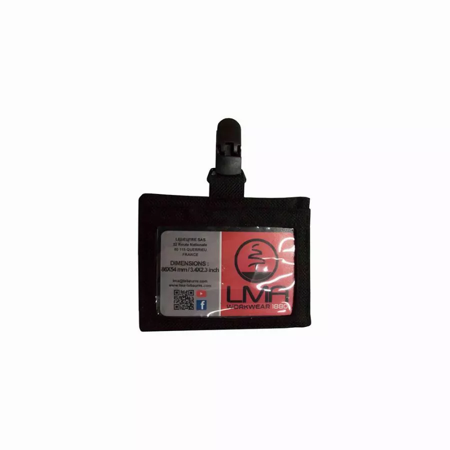 Porte badge porte badge noir t.u - LMA - 99108 Porte badge porte badge noir t.u - LMA - 99108