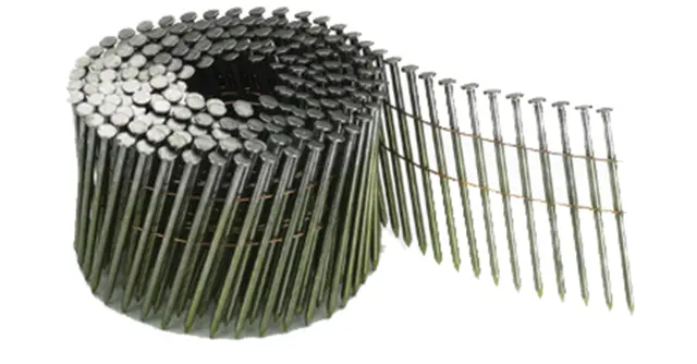 Pointe annelée en rouleau BOSTITICH pour cloueur N512C - 3.8x130 mm - Rouleau 1200 - N130P-380R130 
