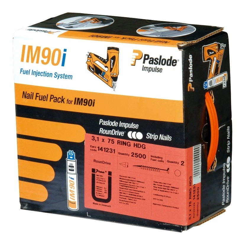 Pack 2000 Pointes F18 + Gaz SPIT - L.50 mm - 395196 Pack 2000 Pointes F18 + Gaz SPIT - L.50 mm - 395196