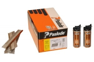 Pack de 3300 Clous crantés galvanisés SPIT + Gaz - 2,8 x 63 mm - 141210 
