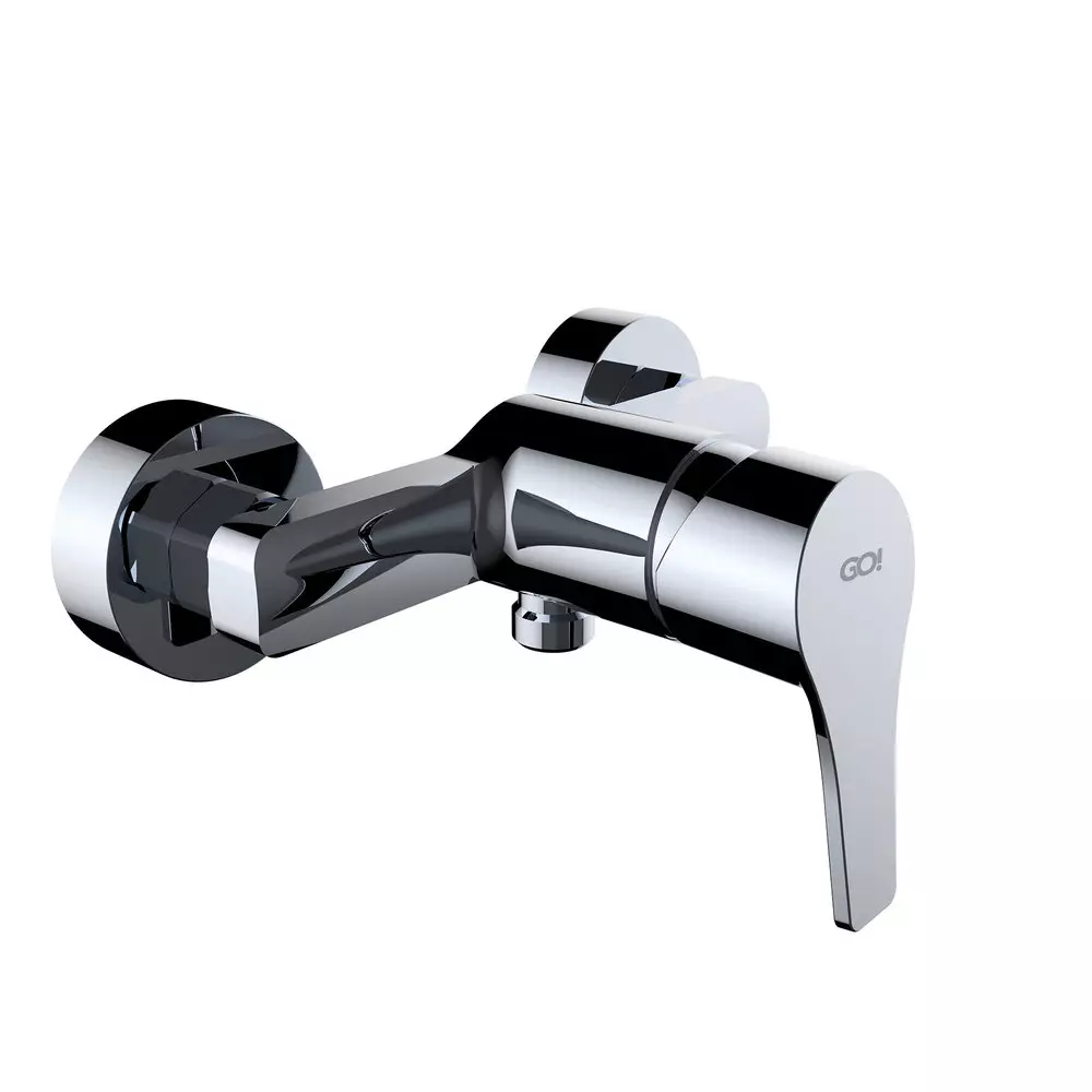 Mitigeur douche Go! sans accessoires - Chromé - STANDARD HIDRAULICA - 61750 Mitigeur douche Go! sans accessoires - Chromé - STANDARD HIDRAULICA - 61750