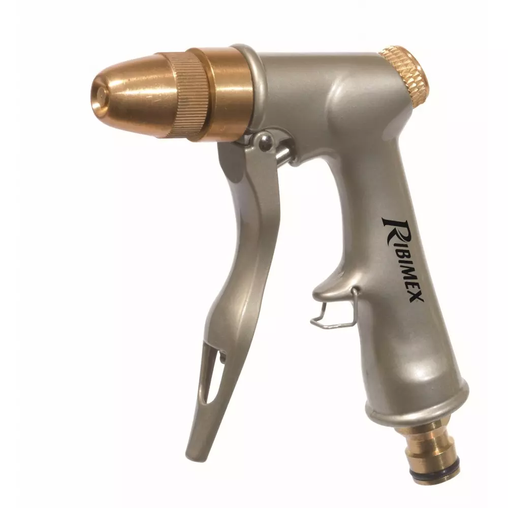Pistolet d'arrosage métal/laiton - RIBIMEX - PRA/TLB.4401 Pistolet d'arrosage métal/laiton - RIBIMEX - PRA/TLB.4401