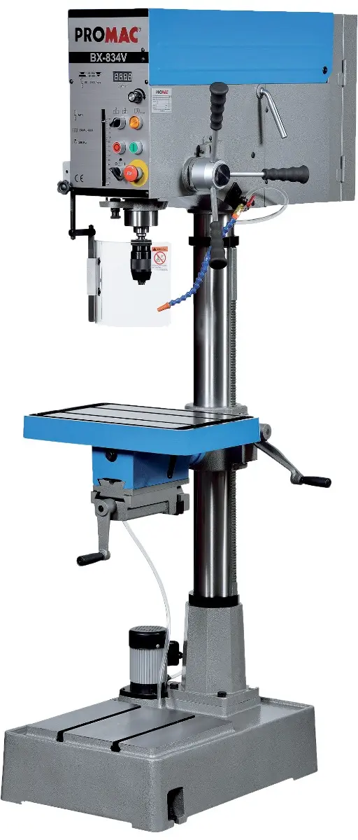 Perceuse taraudeuse sur colonne Promac avec variateur de vitesse - 400 V - PROMAC TOOL - BX_834V Perceuse taraudeuse sur colonne Promac avec variateur de vitesse - 400 V - PROMAC TOOL - BX_834V