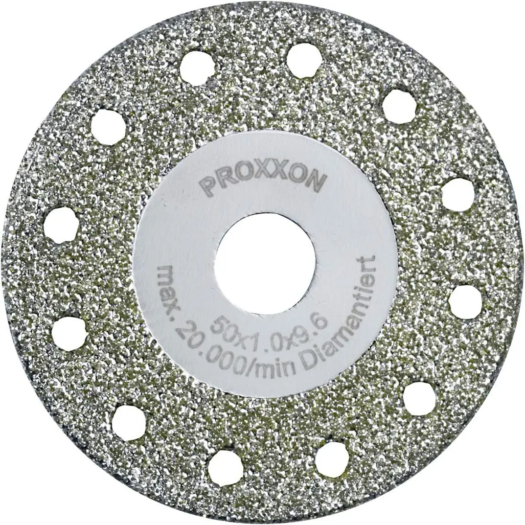 Disque de coupe et de profilage diamanté pour LHW + LHW/A - 50 x 1 x 10 mm - PROXXON - 28557 Disque de coupe et de profilage diamanté pour LHW + LHW/A - 50 x 1 x 10 mm - PROXXON - 28557