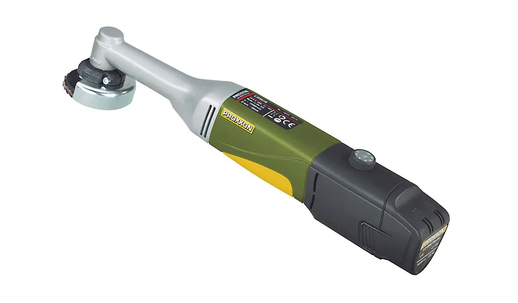 Meuleuse angulaire à col long sans fil LHW/A - Avec Chargeur rapide + Batterie Li-Ion10,8 V - PROXXON - 29815