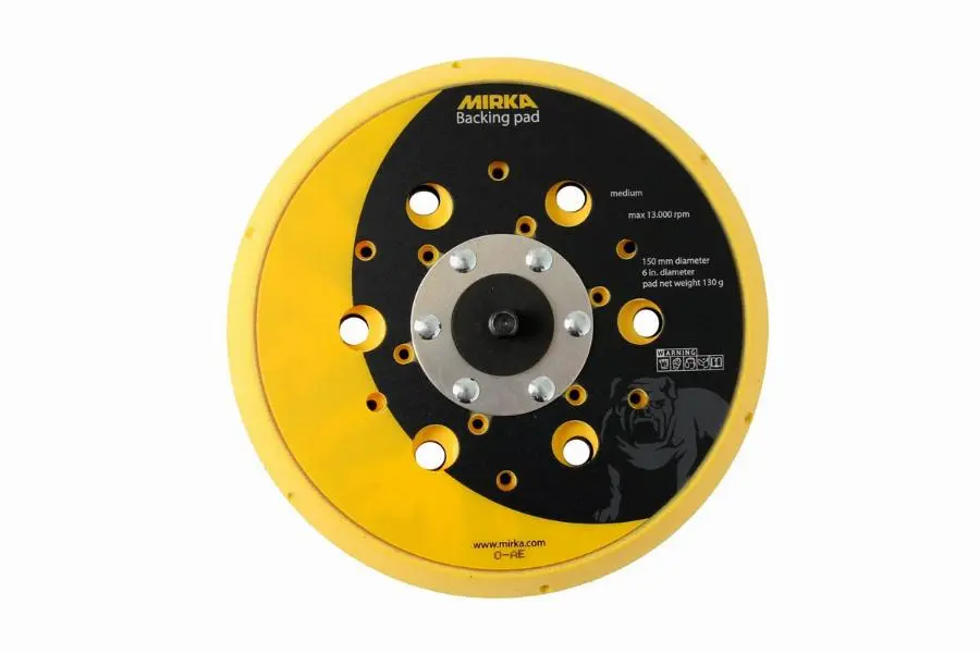 Plateau Net Ø125 mm auto-agrippant MIRKA 28 trous medium - 8292502011