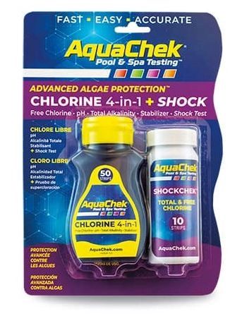Testeur Aquacheck Chlorine 4-in-1 + Shock AQUACHECK - AQC-470-5016
