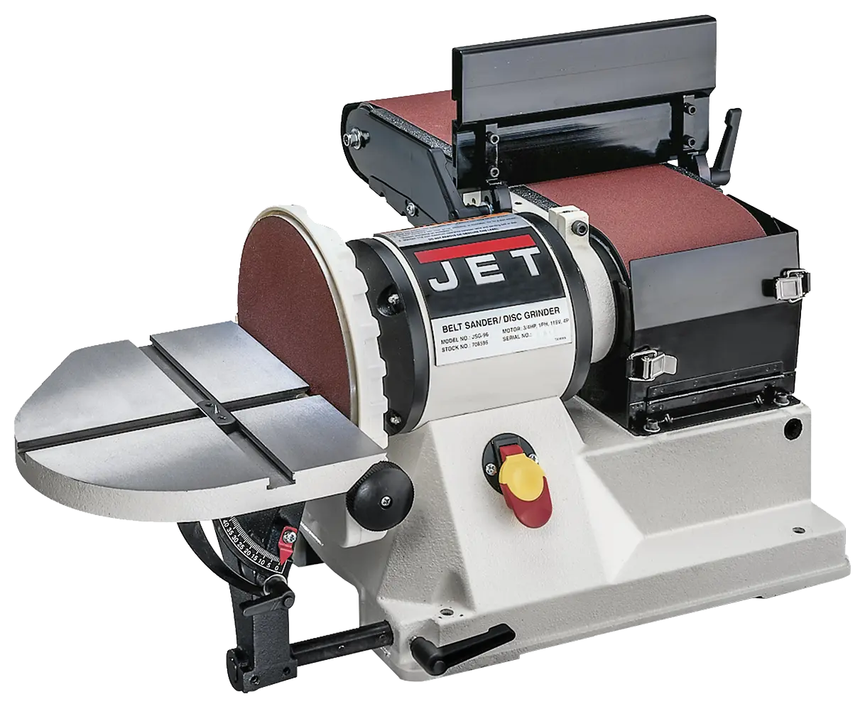 Ponceuse combinée JSG-96-M - bande 150 x 1220 mm / disque 230 mm - 230 V - JET - JSG_96-M Ponceuse combinée JSG-96-M - bande 150 x 1220 mm / disque 230 mm - 230 V - JET - JSG_96-M