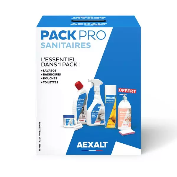 PACK PRO SANITAIRES  PLUHO AEXALT - 7 articles - PSP255