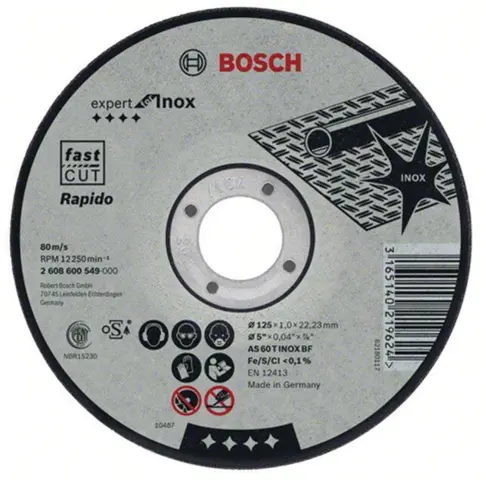Disque à tronçonner BOSCH Expert