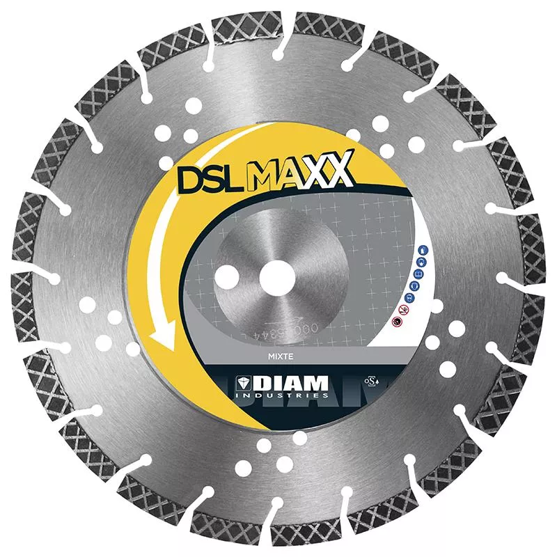 Disque diamant mixte spécial béton DIAM INDUSTRIES - DSLMAXX